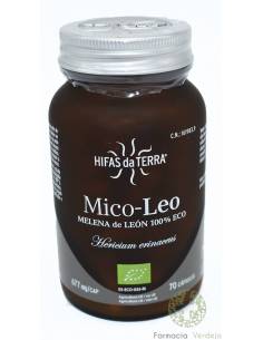 MICO-REI 70 CAPSULAS REISHI 100% HIFAS DA TERRA Extracto de Reishi de alta  concentración