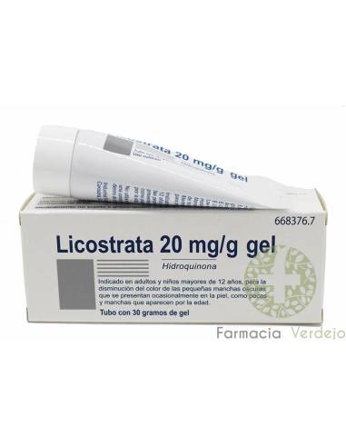 LICOSTRATA 20 mg/g GEL CUTÂNEO 1 TUBO 30 g