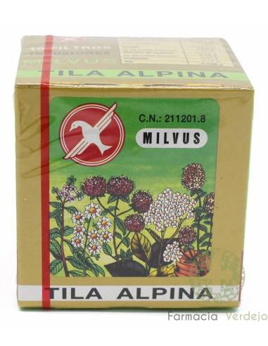 Preparado medicinal de tila alpina de Medievo Granada