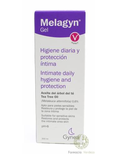 MELAGYN GEL  200 ML Restaura y protege la piel de la zona íntima
