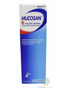 XAROPE DE MUCOSA 250ml Remove o excesso de muco e catarro