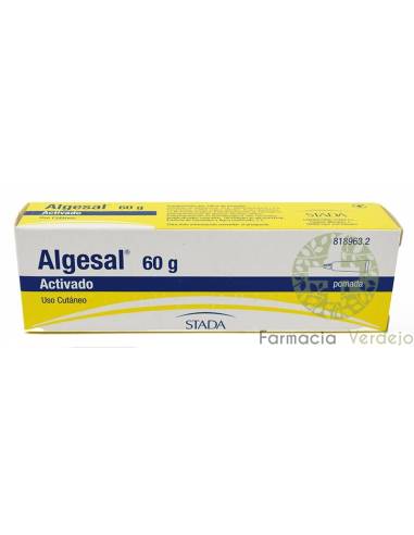 ALGESAL ACTIVADO 10 mg/g + 100 mg/g POMADA 1 TUBO 60 g