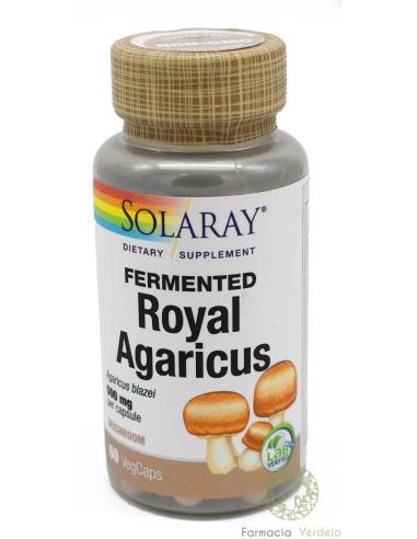 SOLARAY ROYAL AGARICUS 60 CÁPSULAS (COGUMELO...