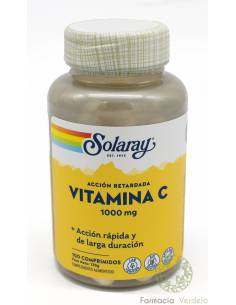 SOLARAY VITAMINA C 1000MG 100 COMP Vitamina C de larga...