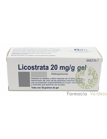 LICOSTRATA 20 mg/g GEL CUTÂNEO 1 TUBO 30 g