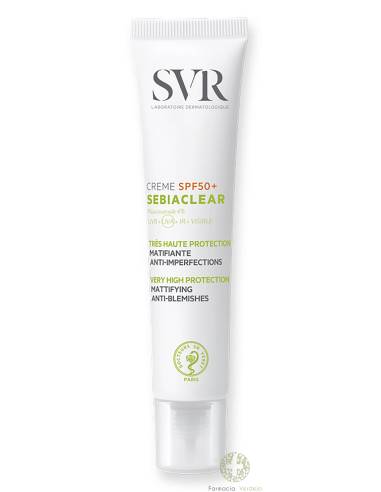 SEBIACLEAR SVR  ALTA PROTECCION MATIFICANTE PIEL GRASA 50+