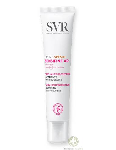 SVR SENSIFINE AR CREAM FPS50+ 40ML Proteção solar para pele com vermelhidão