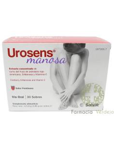 UROSENS MANNOSE 30 SACHES Ajuda a prevenir e tratar...