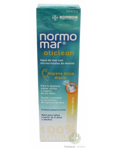NORMOMAR SEA WATER SPRAY NASAL 100 ML Suave Higiene Nasal Diária