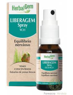 LIBERAGEM HERBALGEM SPRAY 10 ML Acalme o nervosismo com...