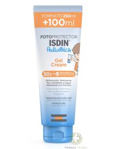 PROTETOR SOLAR ISDIN PEDIATRIA GEL-CREME PELE ÚMIDA FPS...
