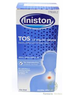 INISTON COUGH 1,5 mg/ml XAROPE 200 ml Alívio da tosse...