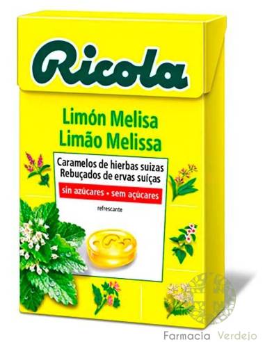 RICOLA BALAS LIMÃO-ERVA-BÁLSAMOS BOX