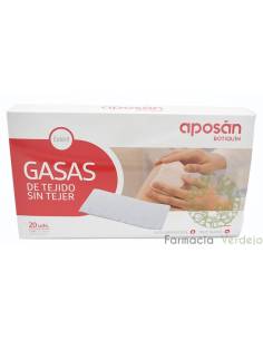 GAZE APOSAN ESTÉRIL TECIDA NÃO TECIDA COMPRESSAS 10 CM X...