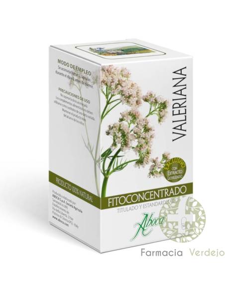 VALERIANA PHYTOCONCENTRATE ABOCA 500 MG 50 CAPSU