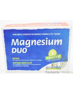 MAGNÉSIO DUO 80 COMPRIMIDOS BOIRON Reduz a fadiga e...