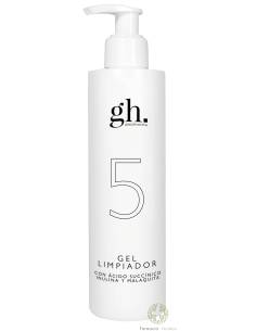 GH 5 GEL DE LIMPEZA 250ML COM ÁCIDO SUCCÍNICO, INULINA E...