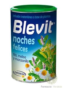 BLEVIT NOCHES FELICES 1 BOTE 150 G Infusión instantánea...