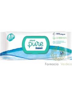 DODOT AQUA PURO LENÇOS UMEDECIDOS 48 U