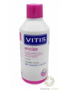 VITIS GOMAS ENXAGUATÓRIO BUCAL 500 ML Ajuda a controlar a...