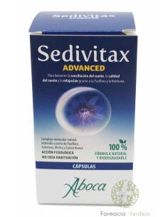 SEDIVITAX ADVANCED ABOCA 30 CÁPSULAS Promove o sono e o...