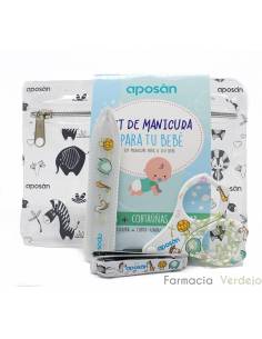 BABY MANICURE KIT APOSAN NAIL CLIPPERS NAIL FILE