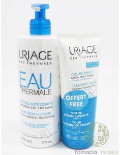 SILKY LOCION CUERPO 500 ML URIAGE+  CREMA LAVANTE