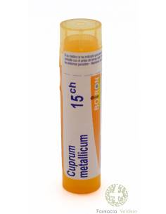 CUPRUM METALLICUM 15 CH GRANULOS TUBO SIMPLE BOIRON Ayuda...