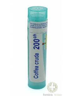 COFFEA CRUDA BOIRON C200 GLOBULOS 1 ENVASE 4 g