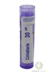 CINNABARIS BOIRON  C30 GLOBULOS 1 ENVASE 4 g