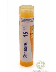 CINNABARIS BOIRON  C15 GLOBULOS 1 ENVASE 4 g