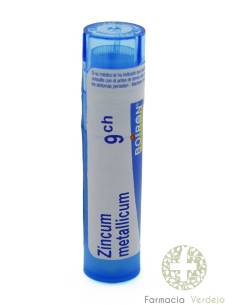 GLÓBULOS DE ZINCO METÁLICO BOIRON C9 1 RECIPIENTE 4 G