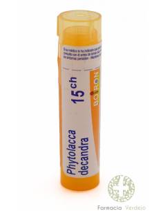 PHYTOLACCA DECANDRA BOIRON C15 GLOBULOS 1 ENVASE 4 g