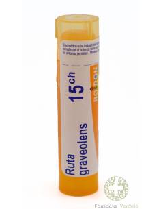 RUTA GRAVEOLENS 15CH GLOBULOS TUBO SENCILLO BOIRON