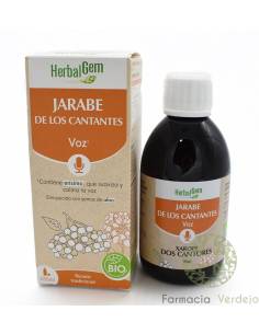 HERBALGEM JARABE DE LOS CANTANTES BIO 250 ML PRANAROM...