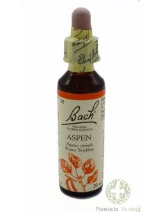 BACH ASPEN  (ALAMO TEMBLON) BACH ORIGINAL 20 ML Miedo y...