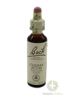 BACH CHERRY PLUM  (CERASIFERA) BACH ORIGINAL 20 ML Para...