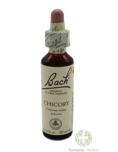 BACH CHICORY 20 ML Para necessidade exagerada de atenção