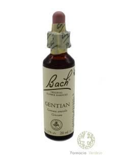 BACH GENTIAN  (GENCIANA) BACH ORIGINAL 20ML Para cuando...