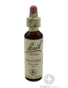 BACH HEATHER  (BREZO) BACH ORIGINAL 20 ML Demasiado...