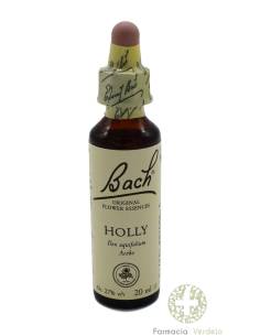 BACH HOLLY 15 (ACEBO) 20ML Para reacciones exageradas