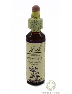 BACH IMPATIENS 18 (IMPACIENCIA) BACH ORIGINAL 20ML Para...
