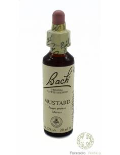 BACH MUSTARD  (MOSTAZA) BACH ORIGINAL 20ML Para tristeza...