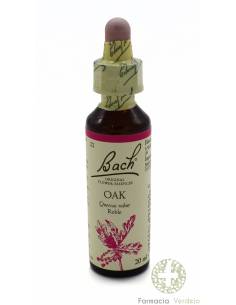 BACH OAK  (ROBLE) BACH ORIGINAL GOTAS 20ML Fuerza en el...