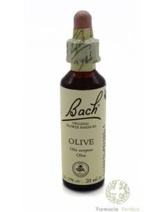 BACH OLIVE  (OLIVO) BACH ORIGINAL GOTAS 20ML Cuando hay...