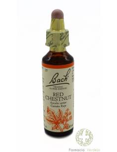 BACH RED CHESNUT BACH ORIGINAL 20ML Em Ansiedade...