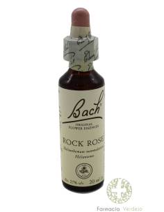 BACH ROCK ROSE  (HELIANTEMO) BACH ORIGINAL GOTAS 20ML...