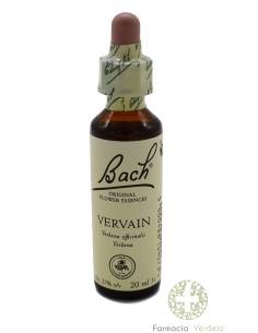 BACH VERVAIN  (VERBENA) BACH ORIGINAL  20 ML Para cuando...