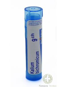 KALIUM BICHROMICUM BOIRON C9 GLOBULOS 1 ENVASE 4 g