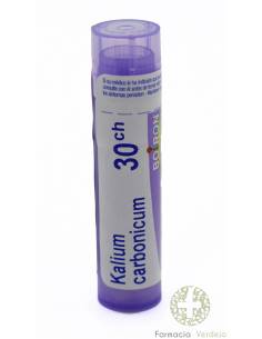 KALIUM CARBONICUM BOIRON C30 GLÓBULOS 1 EMBALAGEM 4 g